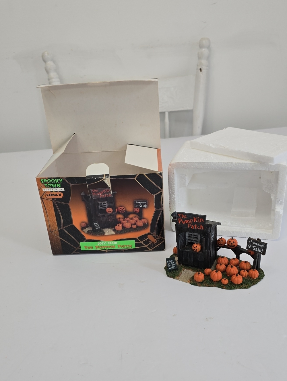 Vintage Lemax Collection Spooky Town The Pumpkin Patch Halloween